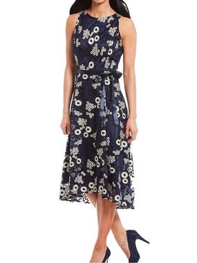 tahari floral embroidered dress Tahari ASL Floral Dresses for Women